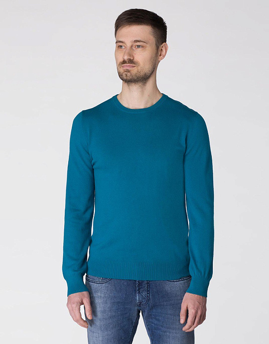 Pierre Cardin pullover in turquoise blue