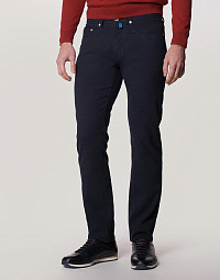 Pierre Cardin trousers from the Future Flex collection in dark blue