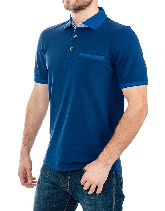 Pierre Cardin polo shirt in blue