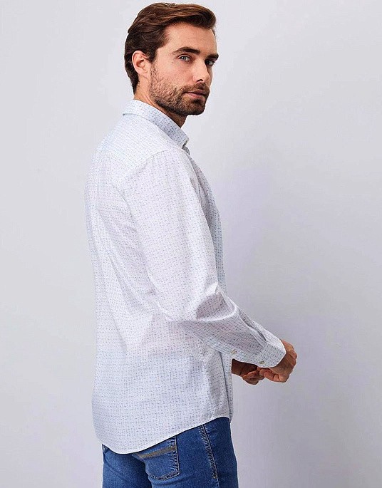 Men's white shirt by PIerre Cardin