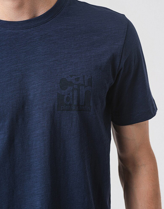 Pierre Cardin T-shirt in navy blue