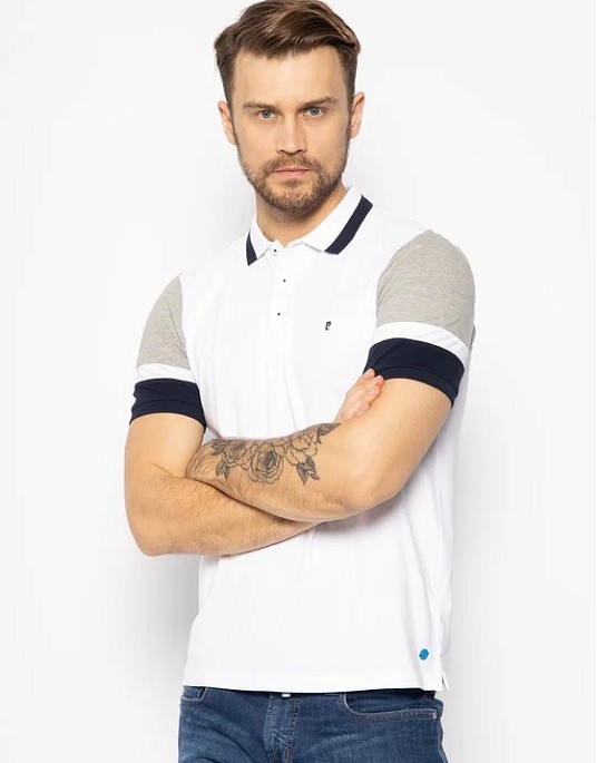Pierre Cardin polo from the Future Flex collection in white