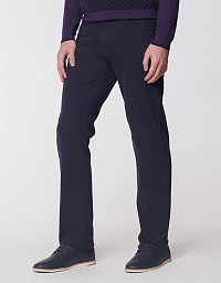 Jeans in trouser fabric from the Cozy Cotton range in dark blue