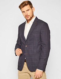 Pierre Cardin blazer from the Voyage collection in blue check
