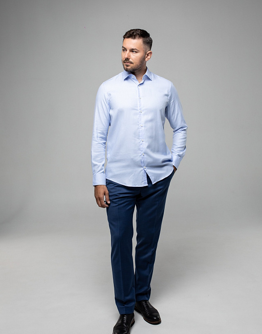 Pierre Cardin shirt from the Future Flex collection in blue