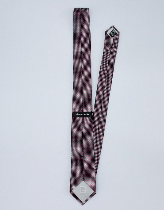 Краватка Pierre Cardin у бордовому відтінку 