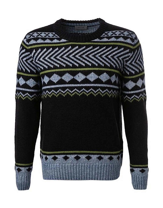 Pierre Cardin sweater in blue color with a pattern