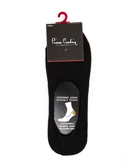 Чоловічі шкарпетки чорного кольору від Pierre Cardin (сліди)