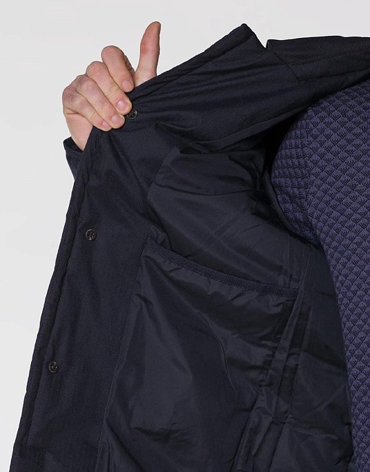 Куртка  Pierre Cardin із серії Future Flex у стриманому стилі синього кольору
