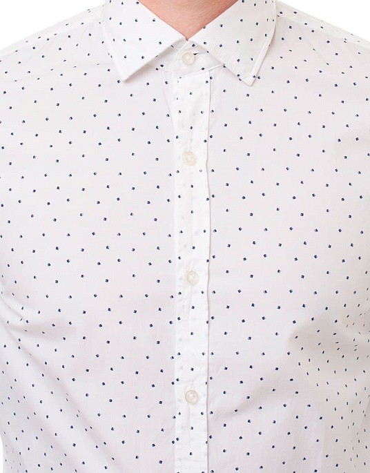 Рубашка Pierre Cardin  из эксклюзивной коллекции Le Bleu в белом цвете