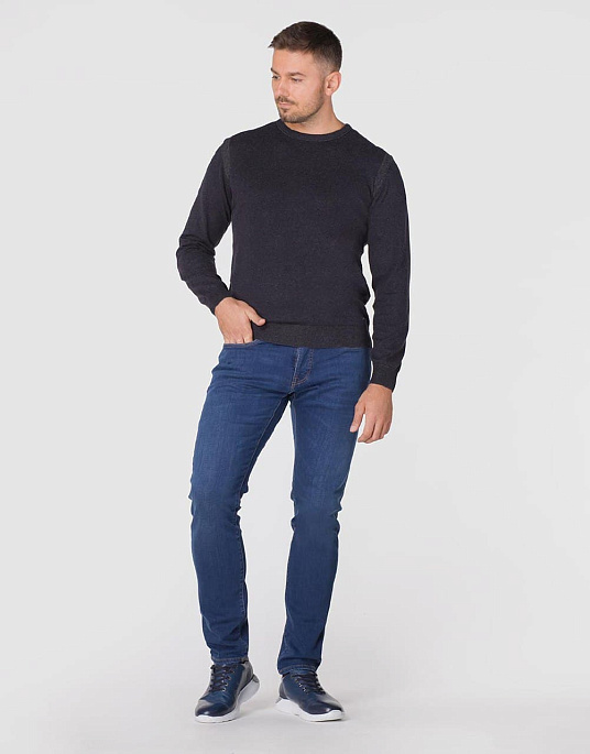 Pierre Cardin pullover from the Future Flex collection in navy blue