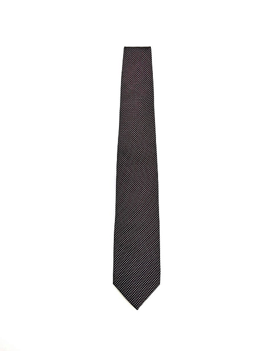 Pierre Cardin burgundy polka dot tie