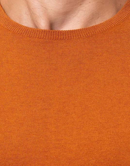 Джемпер Pierre Cardin  из серии Royal Blend в оранжевом цвете