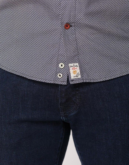 Сорочка з коротким рукавом Pierre Cardin у сірому кольорі