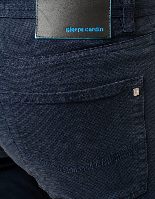 Брюки - флеты Pierre Cardin из коллекции Future Flex в синем цвете