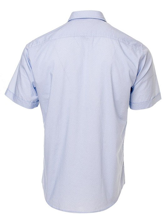 Сорочка Pierre Cardin з коротким рукавом із колекції Denim Academy у блакитному кольорі