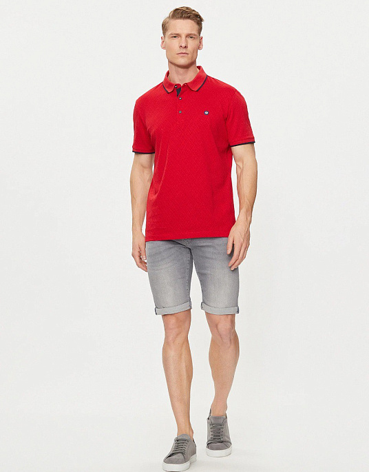 Pierre Cardin polo shirt in red