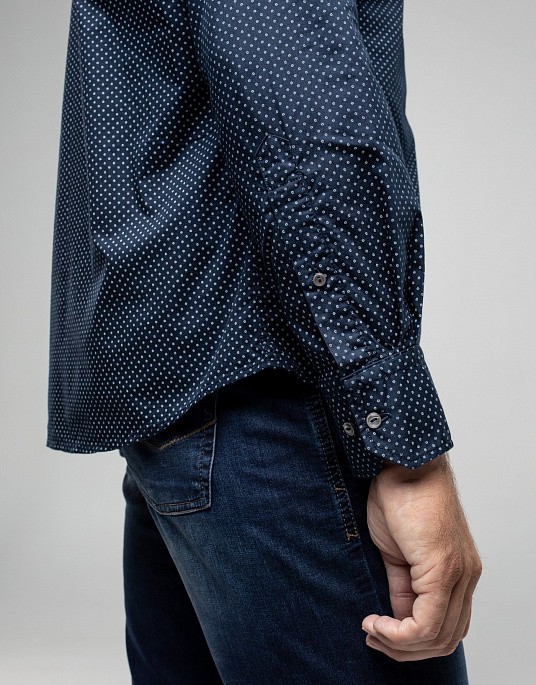 Pierre Cardin shirt from the Denim Academy collection in blue