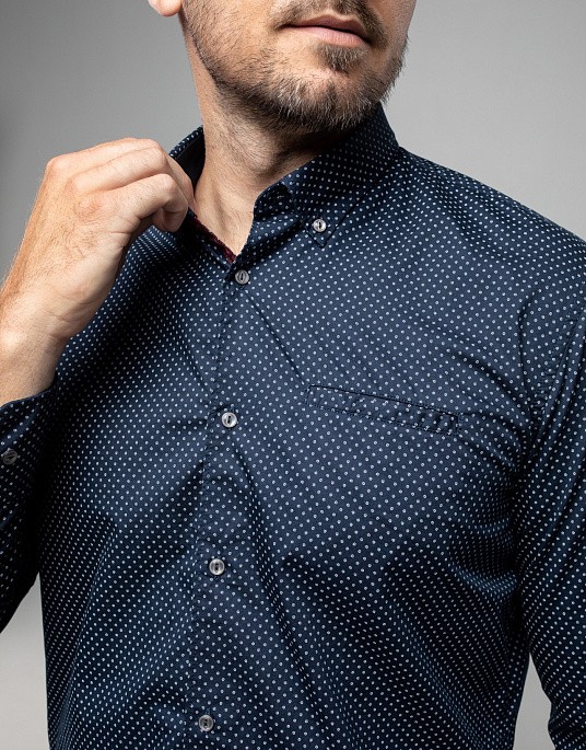 Pierre Cardin shirt from the Denim Academy collection in blue