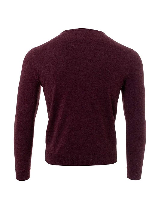 Pierre Cardin Royal Blend pullover in burgundy