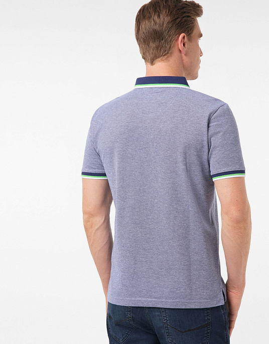 Pierre Cardin polo shirt from the Air Touch collection in blue