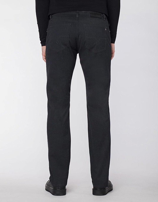Pierre Cardin Tinto Filo flat trousers in gray