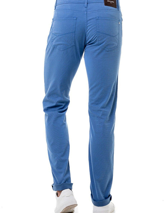 Pierre Cardin flat trousers from the Voyage collection in blue