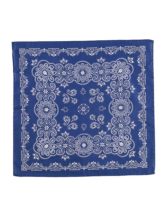 Pierre Cardin men's signature scarf in blue
