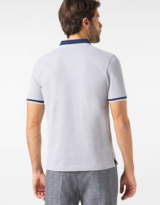 Pierre Cardin polo shirt from the Air Touch collection in gray