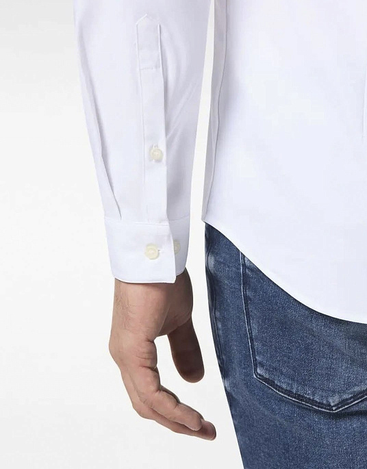 Pierre Cardin shirt from the Future Flex collection in white