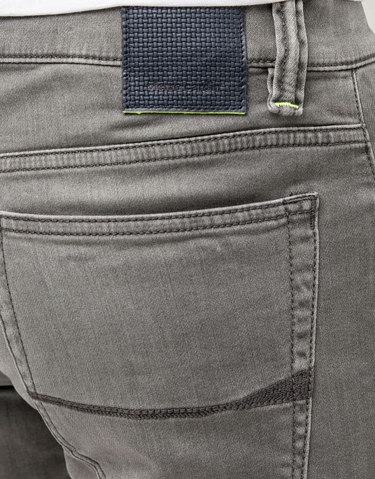 Шорти джинсові Pierre Cardin з колекції Denim Academy в сірому кольорі