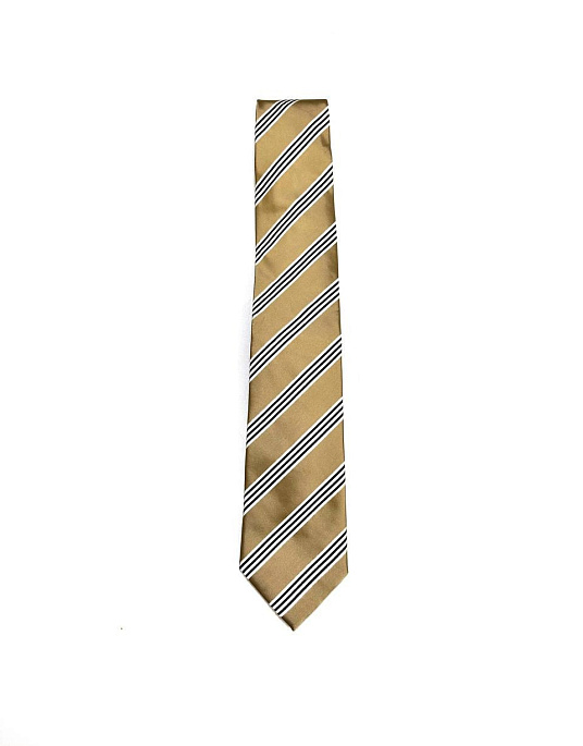 Pierre Cardin gold striped tie