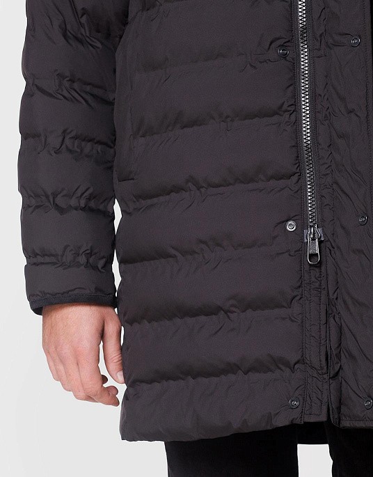 Куртка Pierre Cardin з колекції Future Flex у чорному кольорі.