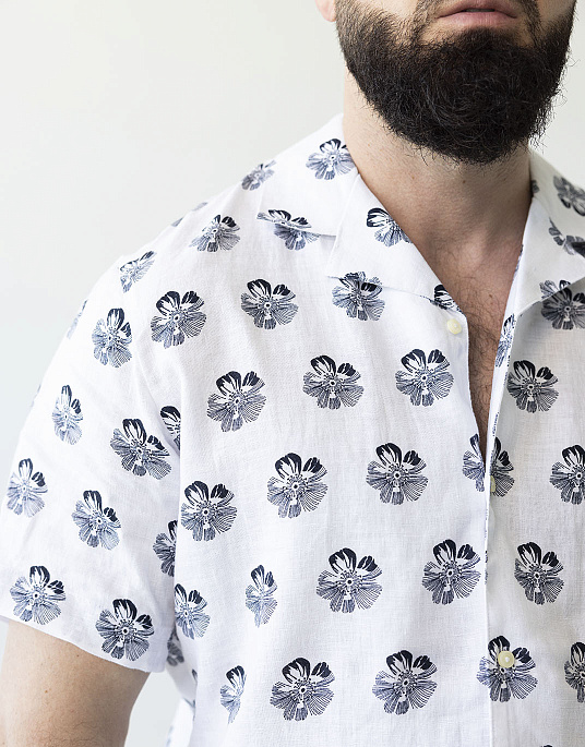 Pierre Cardin short sleeve shirt with print