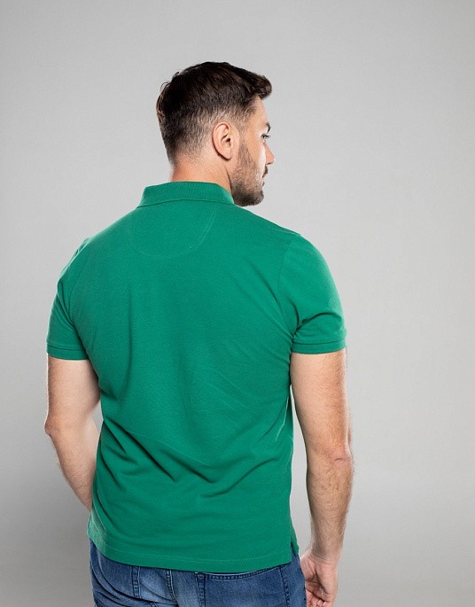 Pierre Cardin polo shirt from the Future Flex collection in green