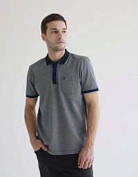 Pierre Cardin polo shirt in gray color