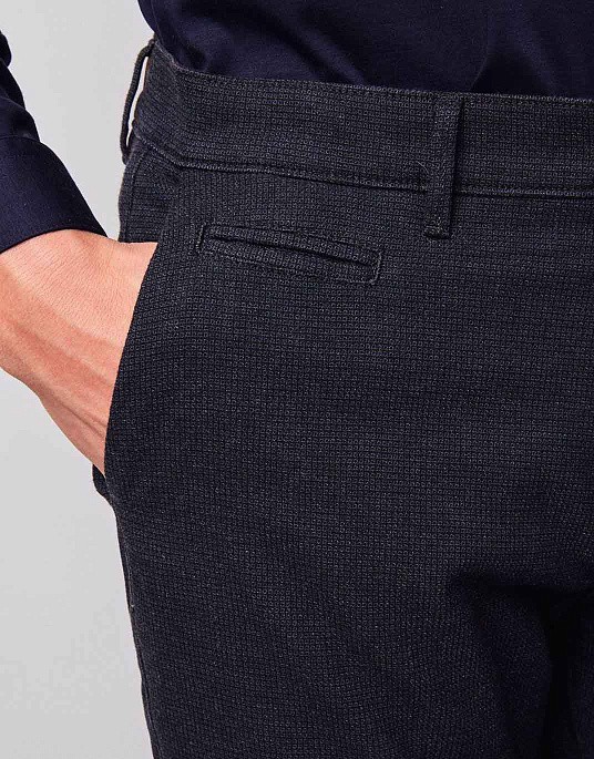 Trousers-flat with a slant pocket from the Voyage series by Pierre Cardin