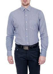 Pierre Cardin shirt in blue with print