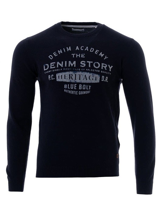 Pierre Cardin pullover from the Denim Academy collection in blue