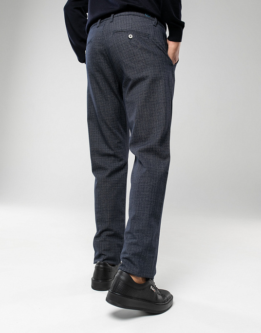 Pierre Cardin flat pants from the Future Flex collection in blue