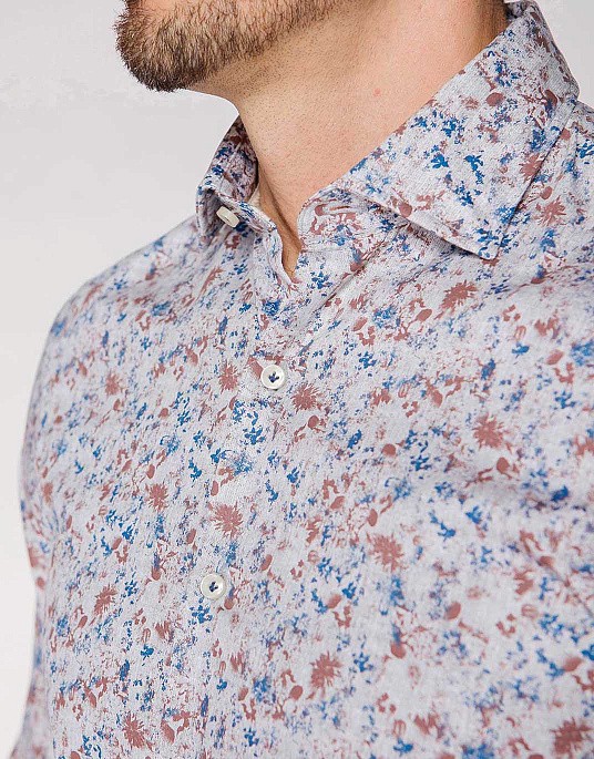 Pierre Cardin shirt from the exclusive Le bleu collection with floral print