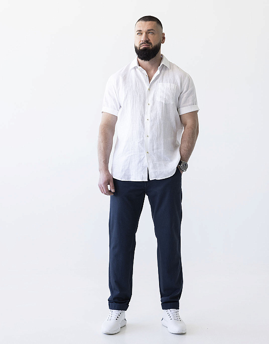Pierre Cardin short sleeve linen shirt