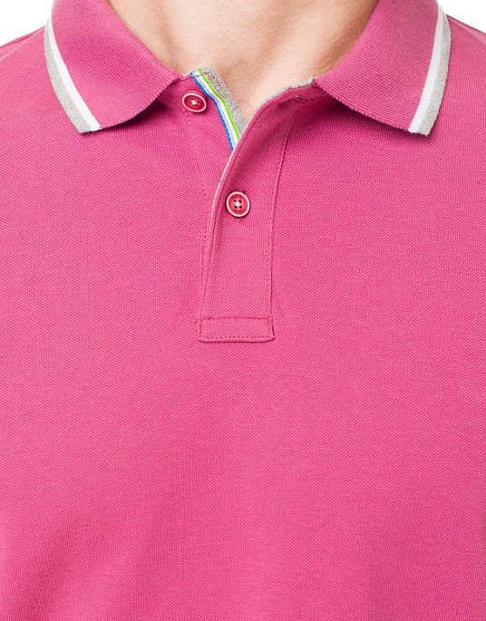 Pierre Cardin polo shirt from the Air Touch collection in pink