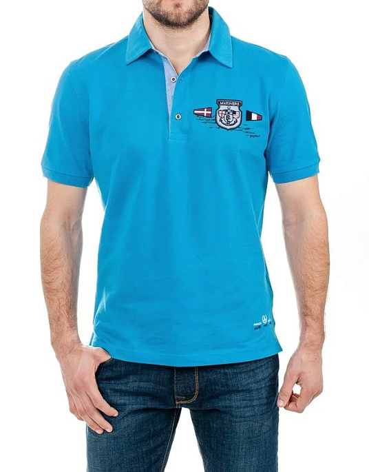 Pierre Cardin polo in a blue shade