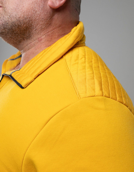 Кофта Pierre Cardin из коллекции Future Flex в жёлтом цвете большой размер