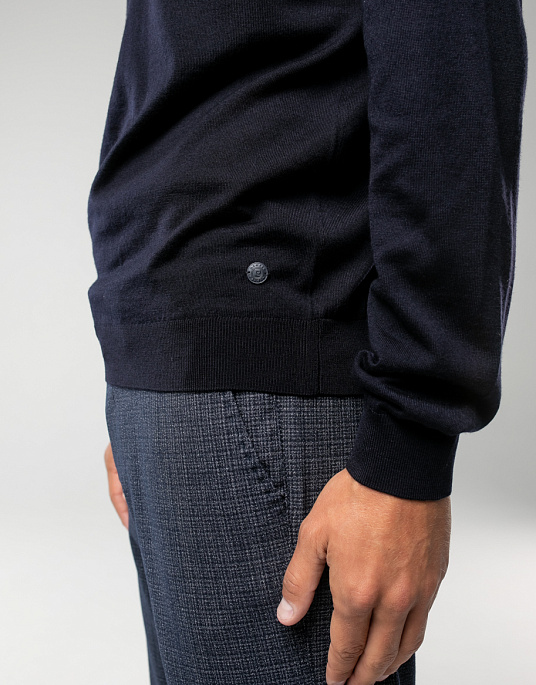 Pierre Cardin jumper from the Future Flex collection in navy blue