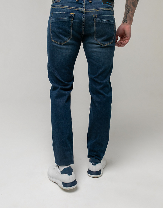 Pierre Cardin jeans from the Travel Comfort collection in distressed blue