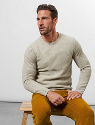 Pierre Cardin sweater from the Future Flex collection in milky shade