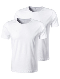 Набір базових футболок Pierre Cardin у білому кольорі з круглим вирізом