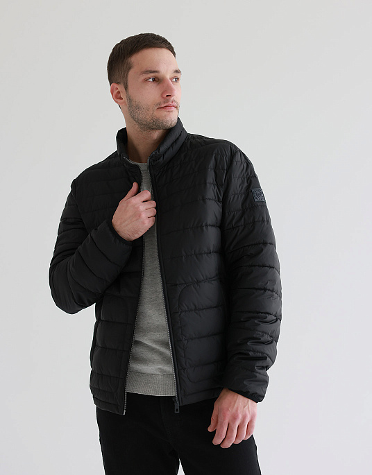 Bugatti short jacket in black